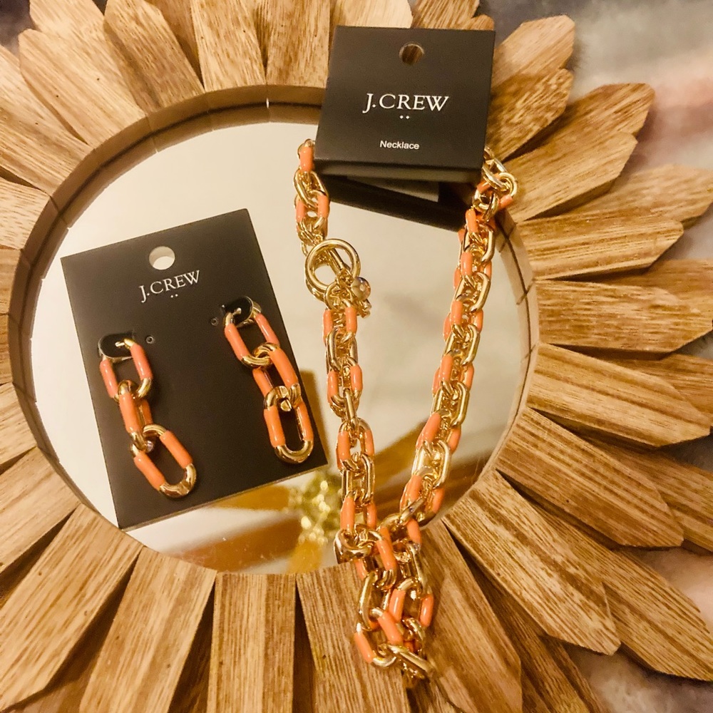 JCrew Necklace and Earring Set NWT